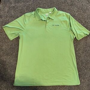 Men’s 2XLT The Players PGA drytec short sleeve golf polo shirt in light green